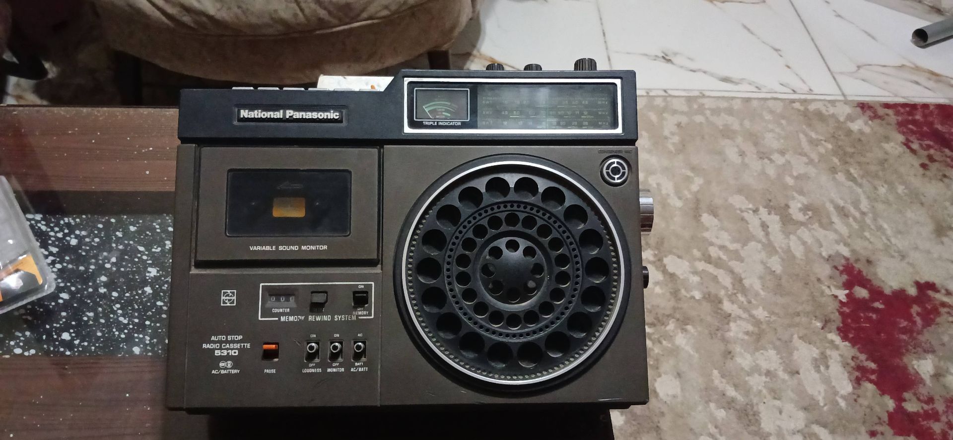 National Panasonic S310 راديو كاسيت
