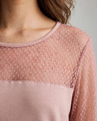 stradivarius Pink Textured