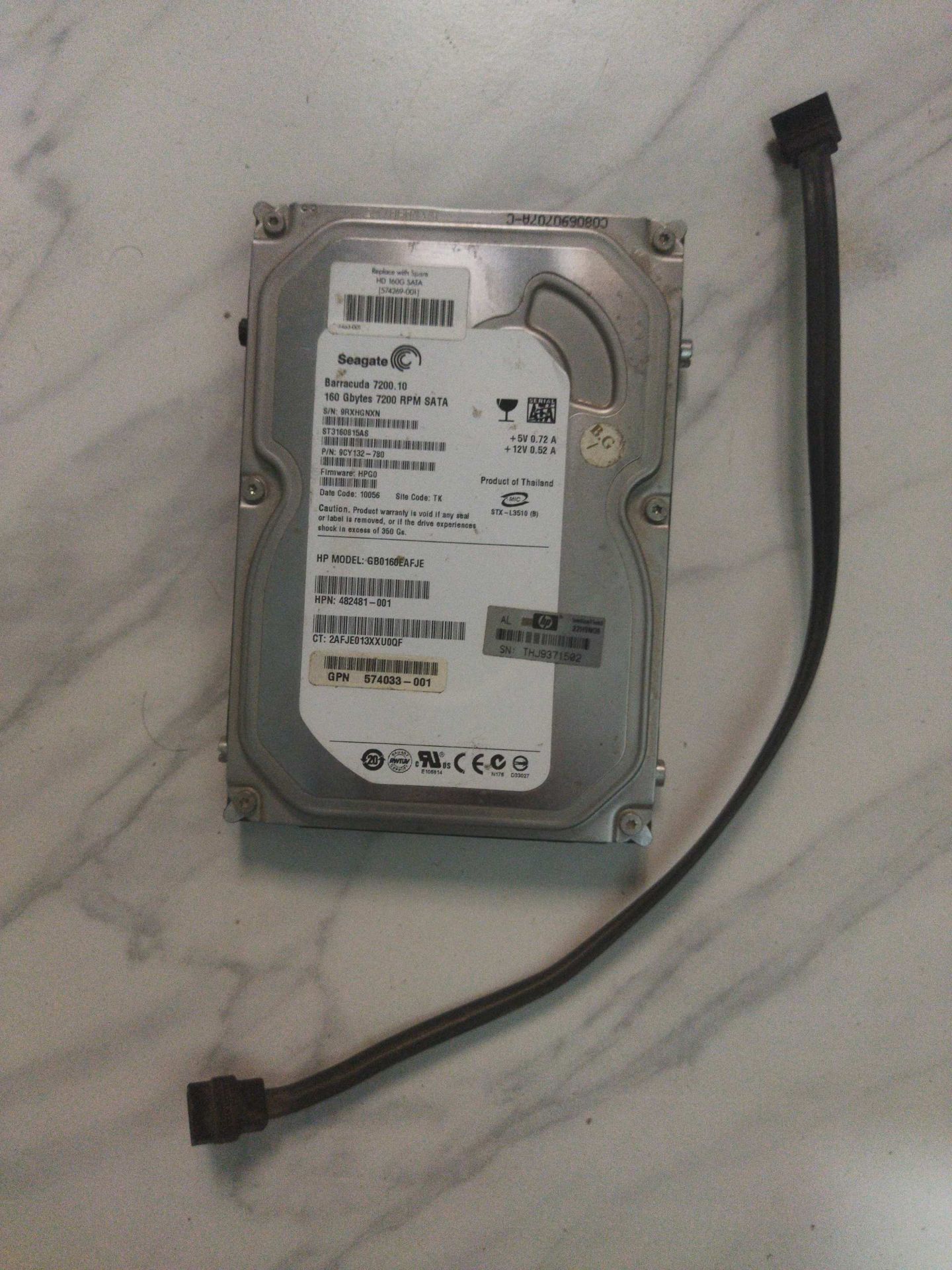 Seagate Barracuda 7200 160GB HDD
