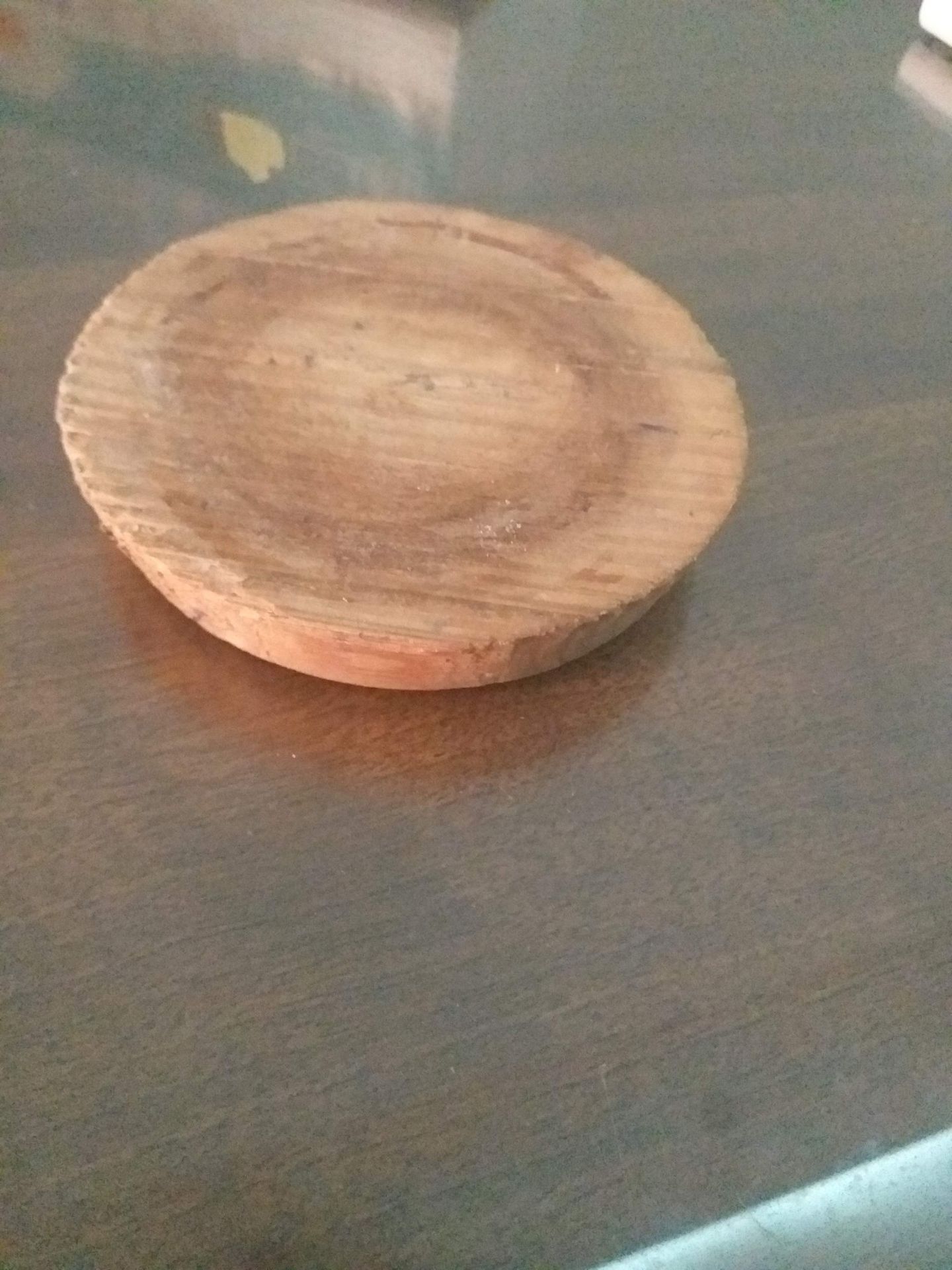 Wooden Round cup placer