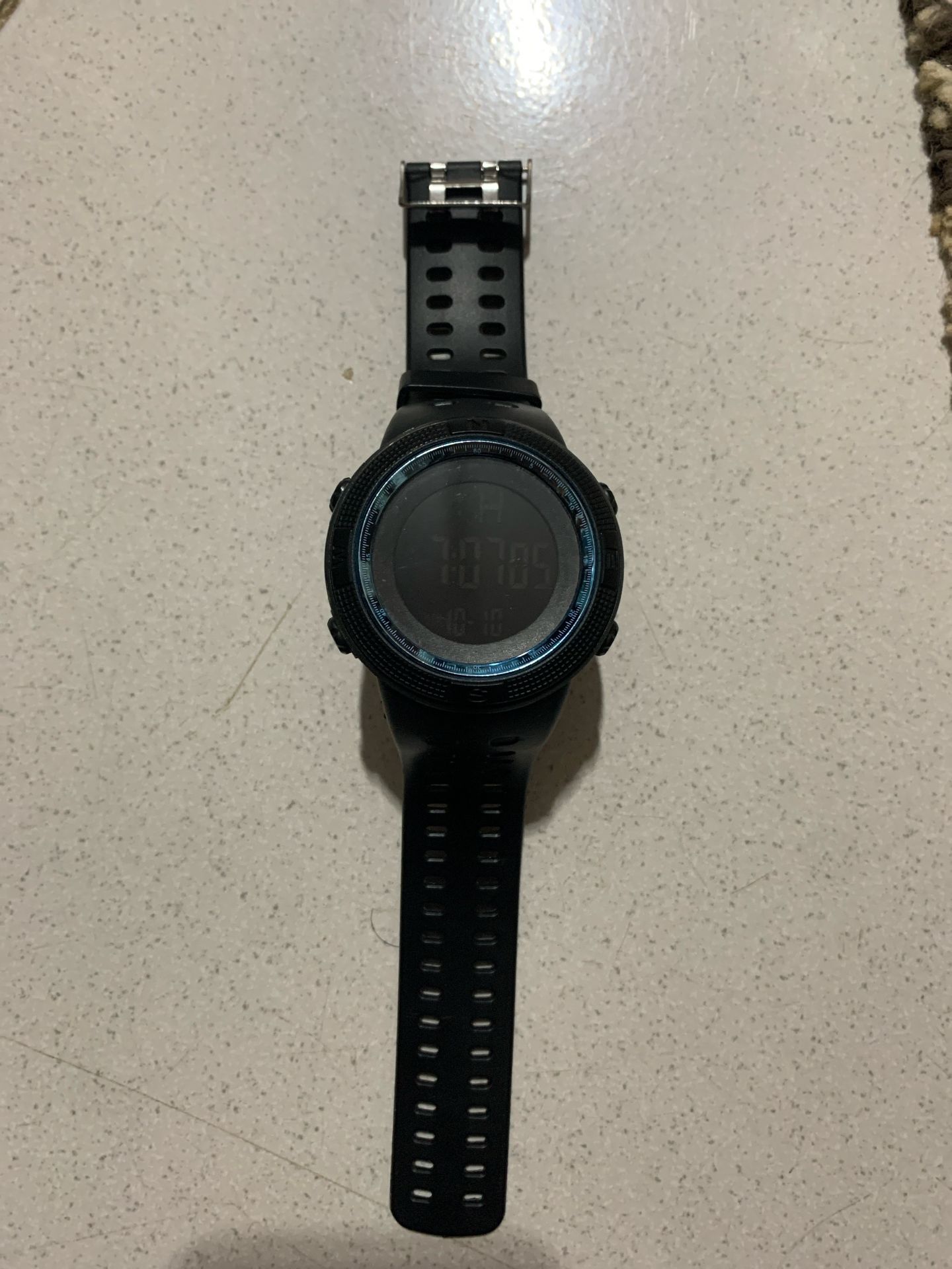 Digital Sports Watch Black