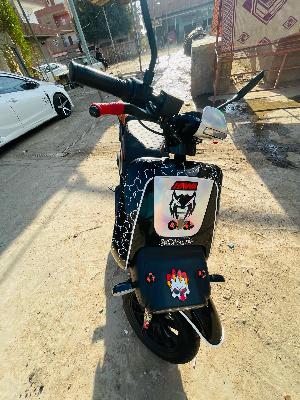 Electric Scooter Black Design