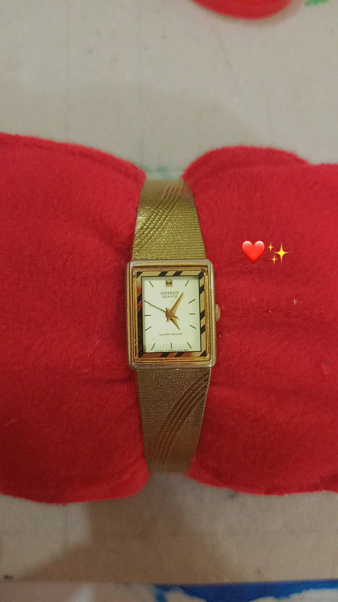 Orient Quartz Watch Gold