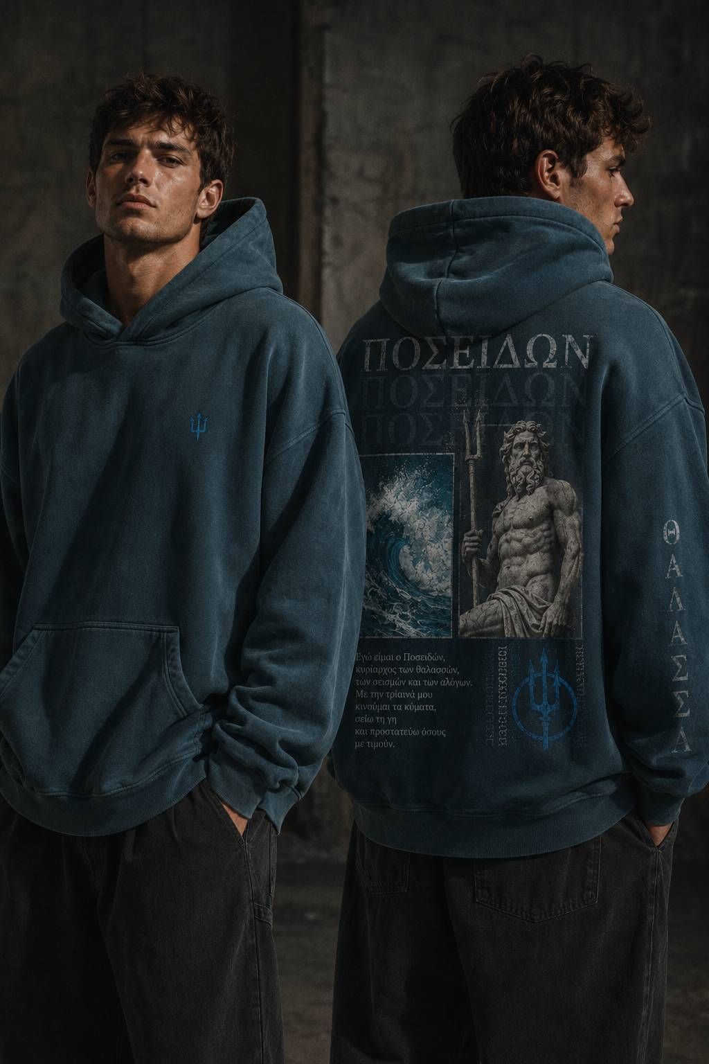 Poseidon Graphic Hoodie