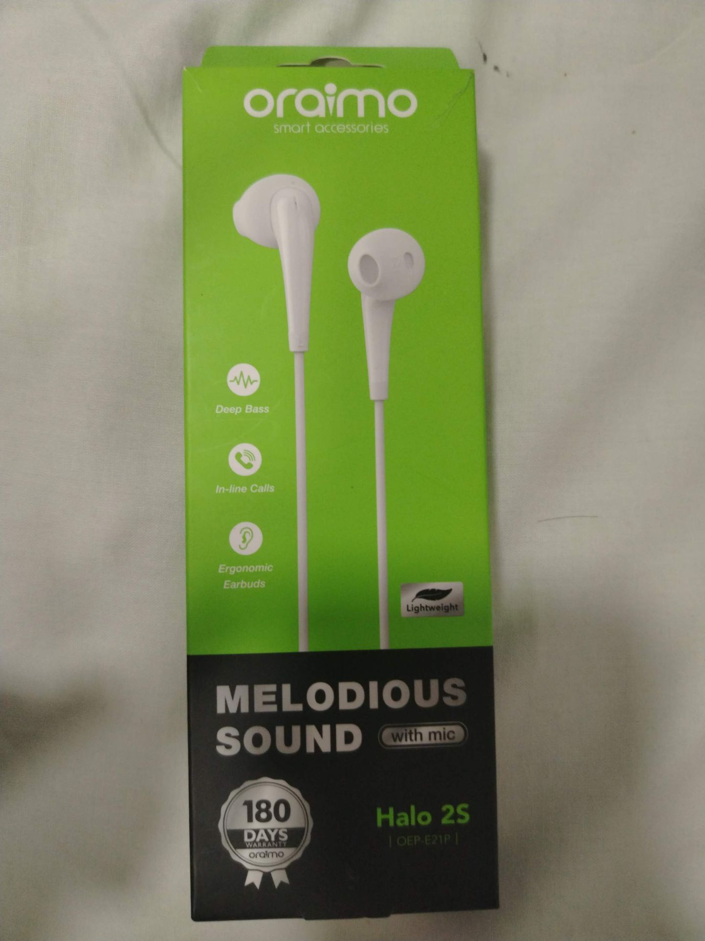 Oraimo Halo 2S Earbuds with Mic