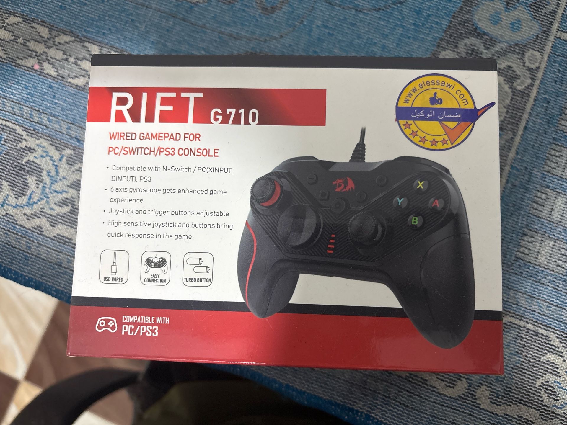 RIFT G710 Wired Gamepad
