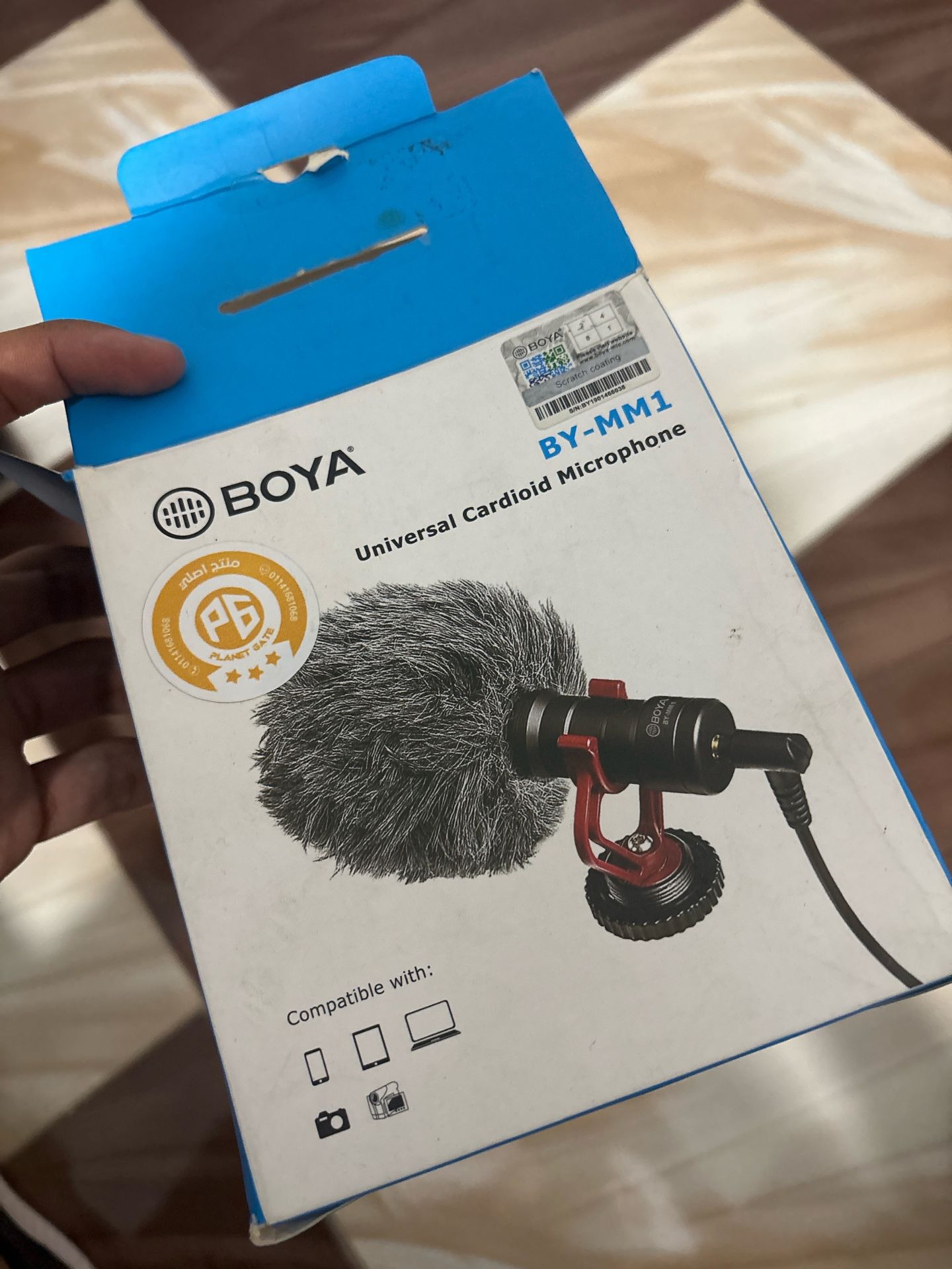 BOYA BY-MM1 Cardioid Microphone