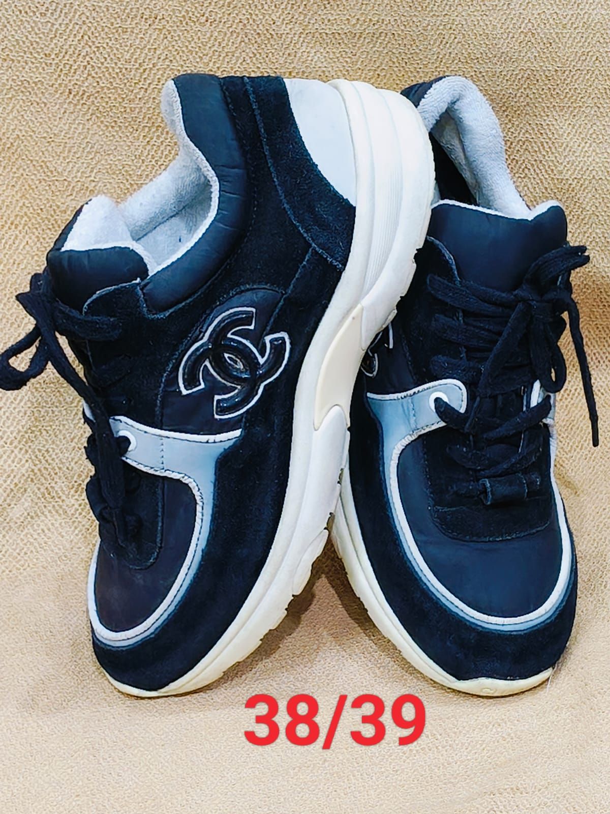 Original Chanel Suede Sneakers
