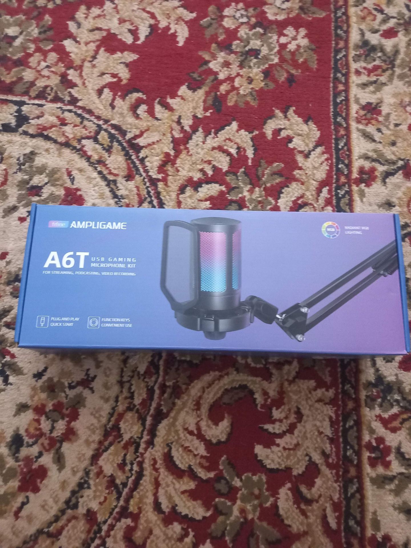 AMPLIGAME A6T USB میکروفون