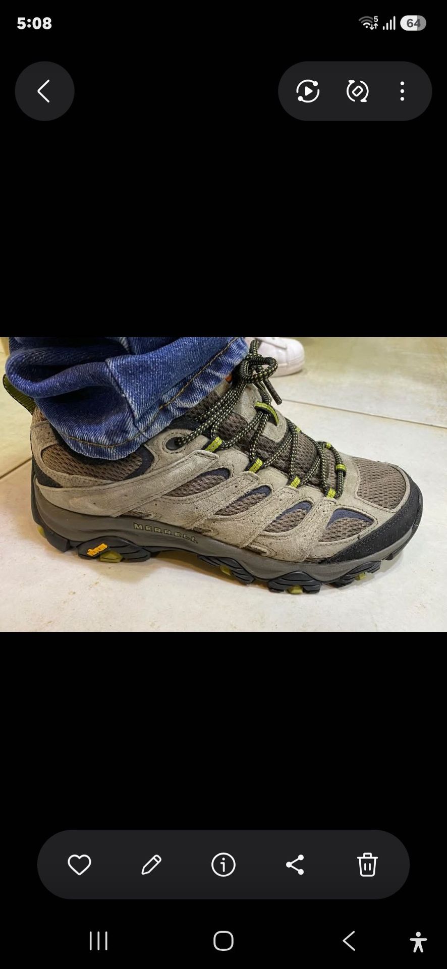 Merrell للبيع او البدل مقاس٤٣