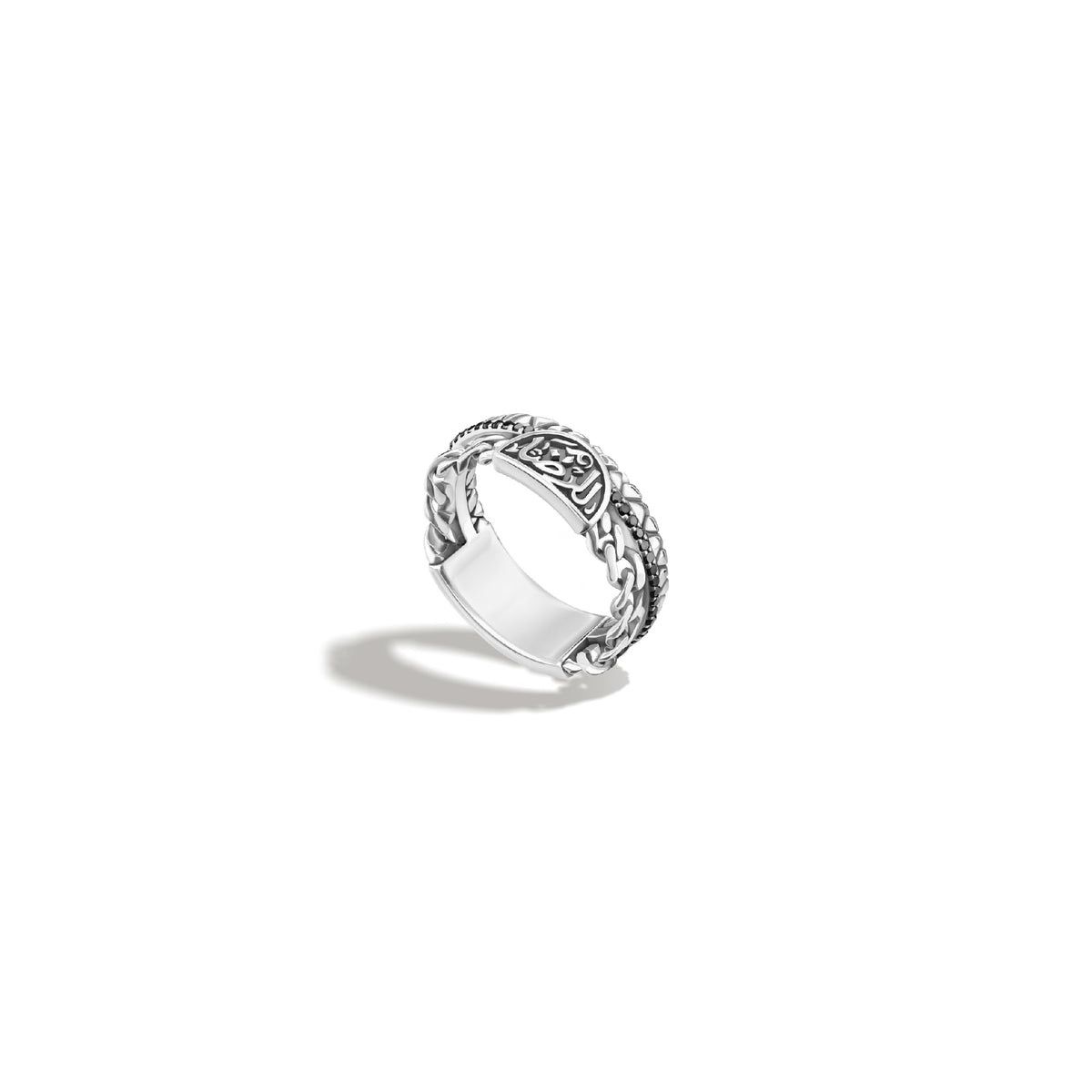 Azza fahmy silver ring خاتم