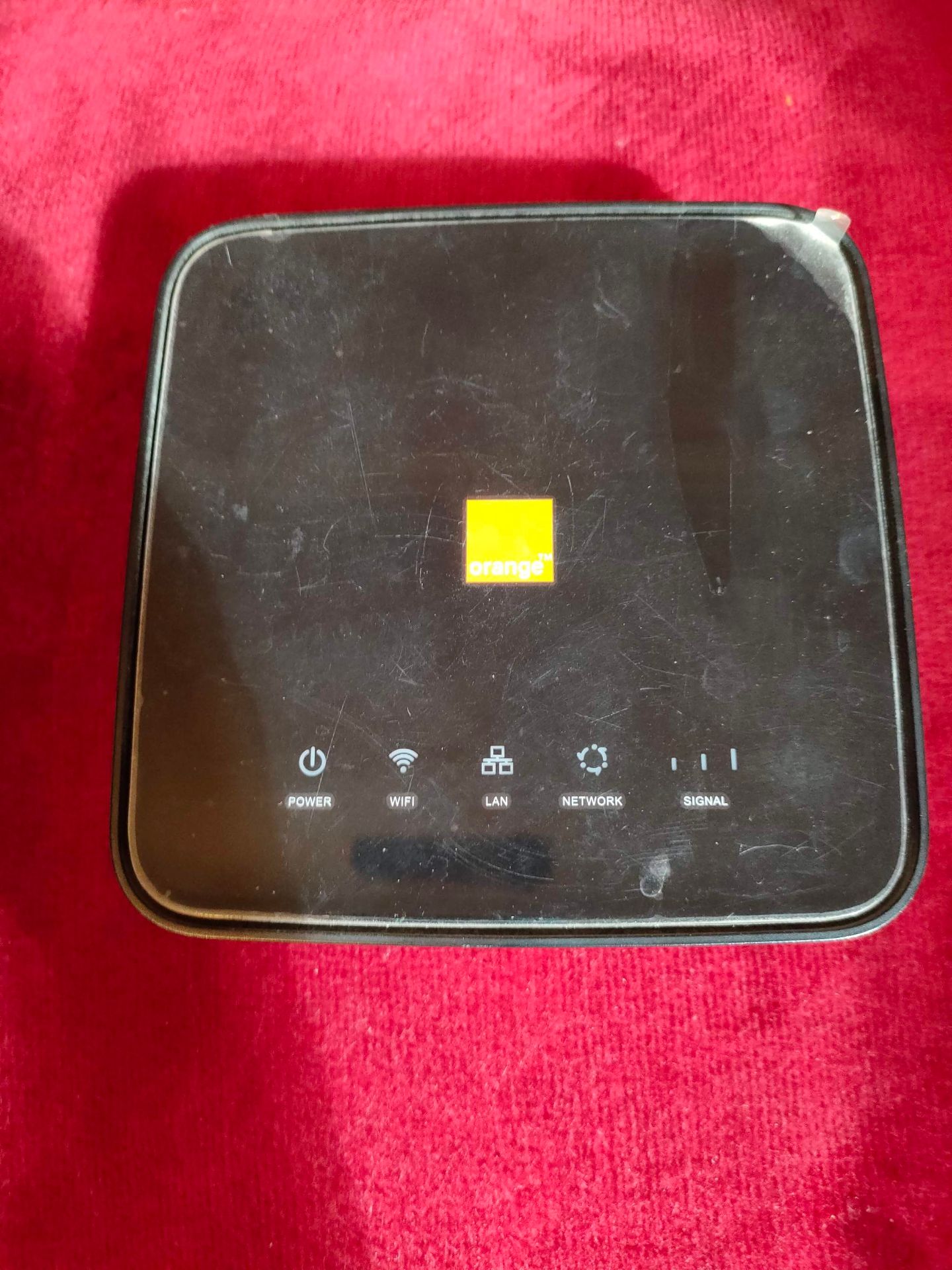 Orange mobile WiFi router