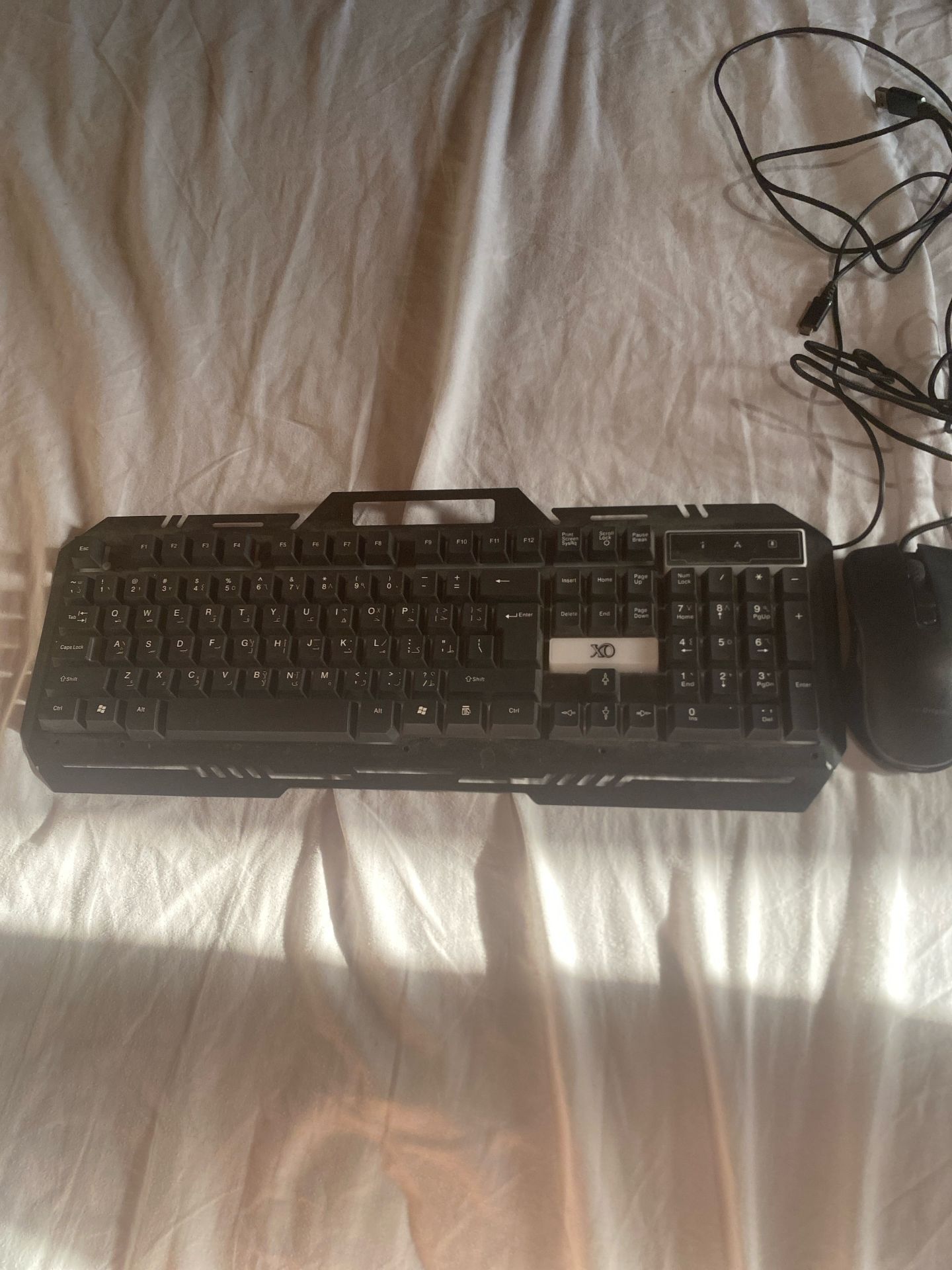 keyboard and mouse