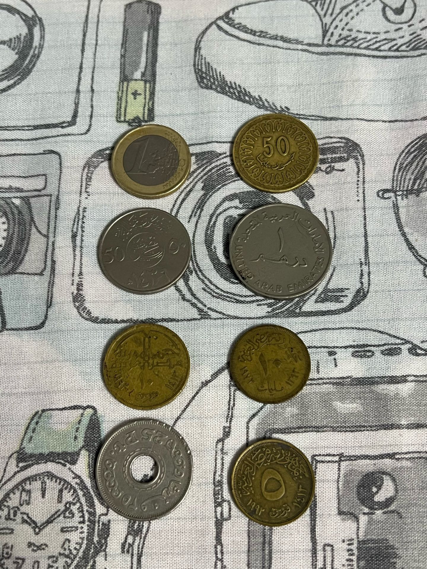 Vintage coins collection