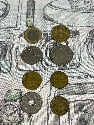 Vintage coins collection