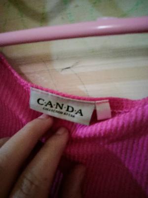 CANDA تانك توب وردي
