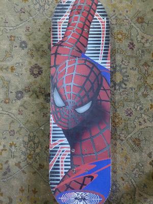Spider-Man Skateboard Deck
