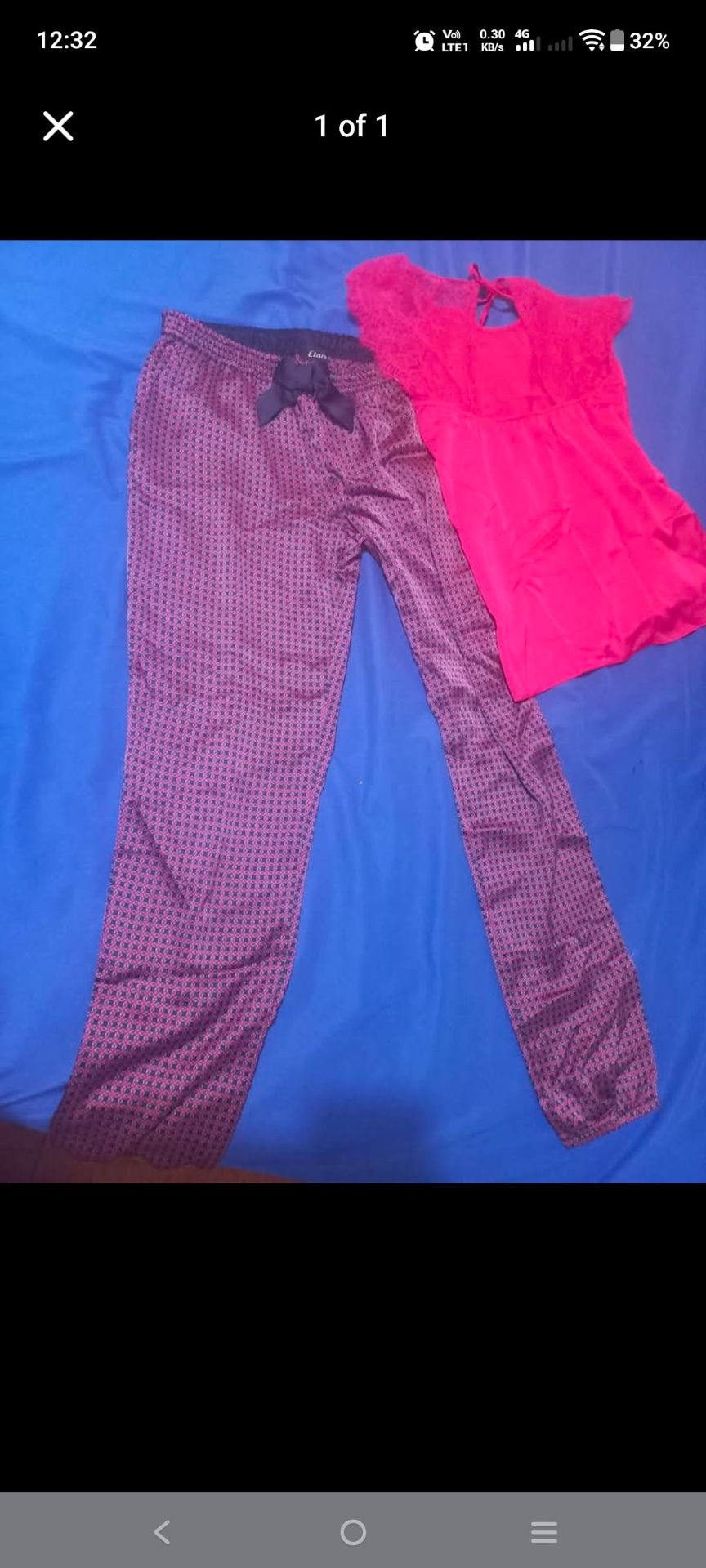 Original Etam PJs. size: small