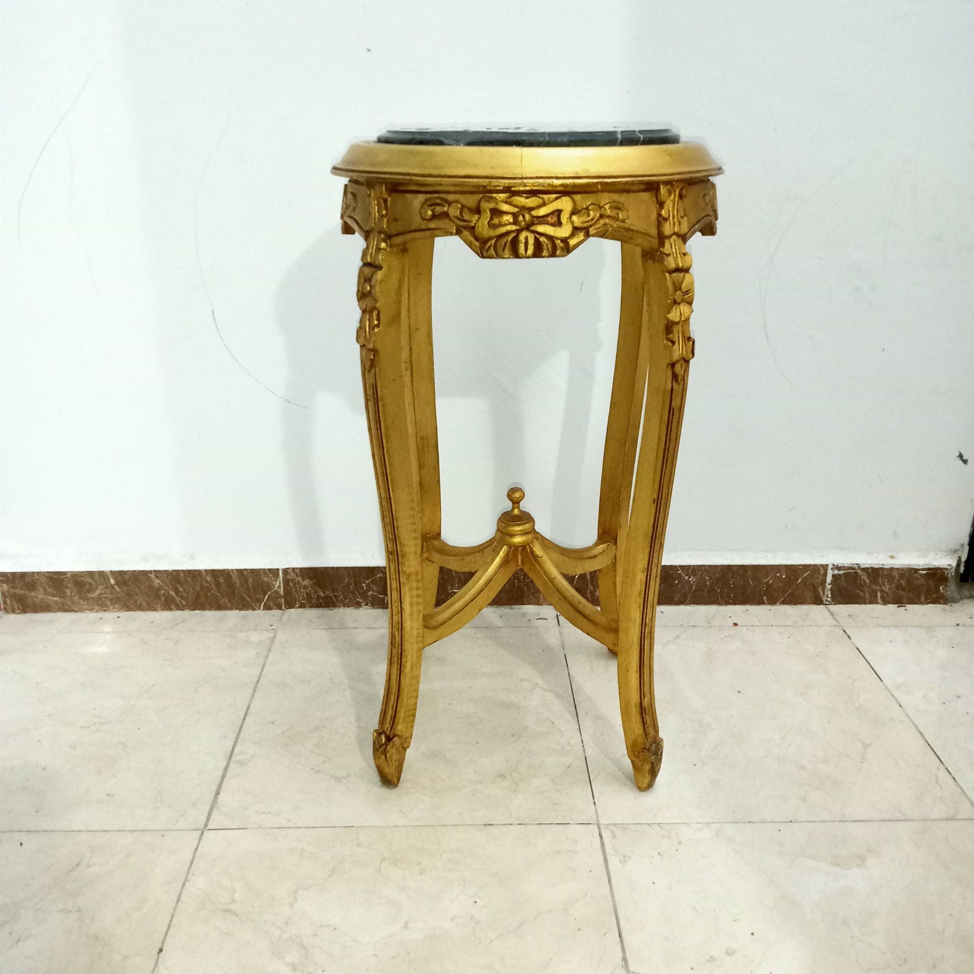 Ornate Gilt Plant Stand