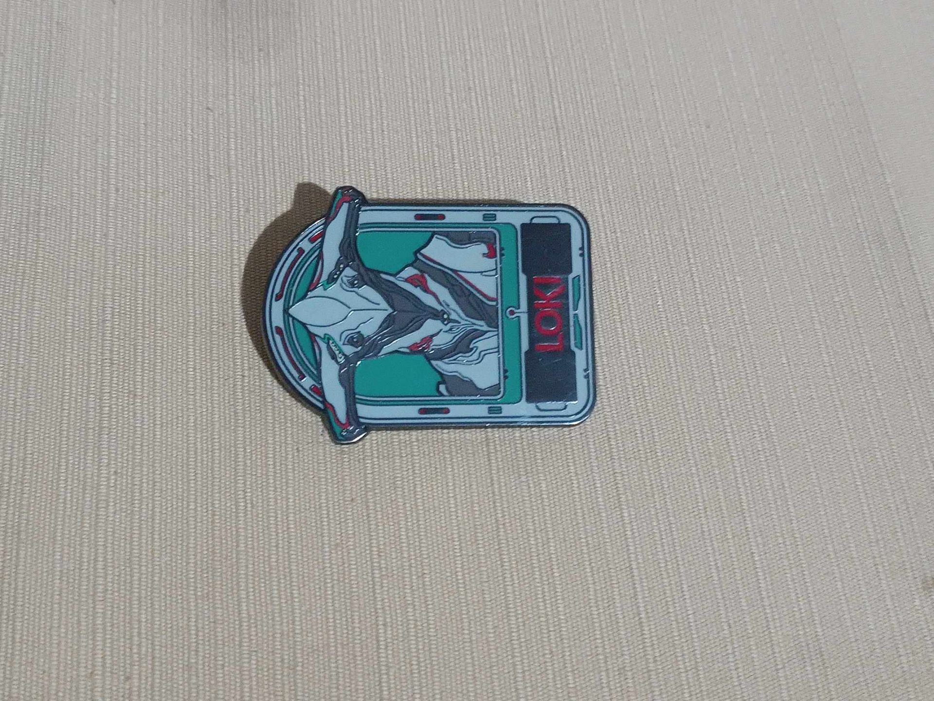 Loki enamel pin