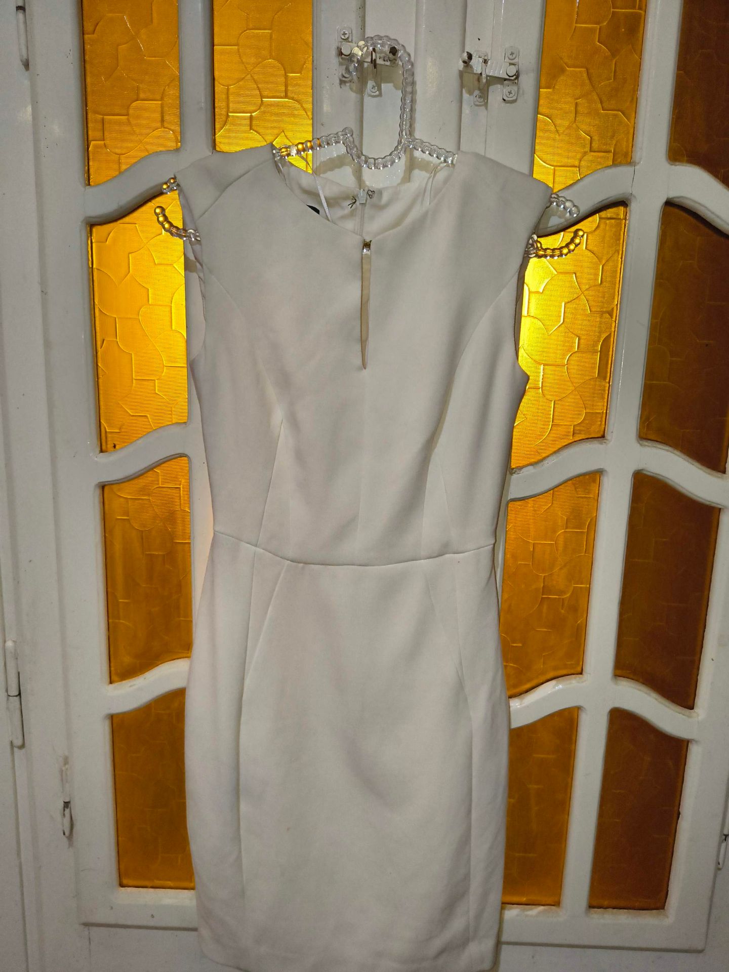 Mango White dress XS