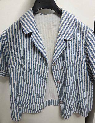 Blue & white striped shirt