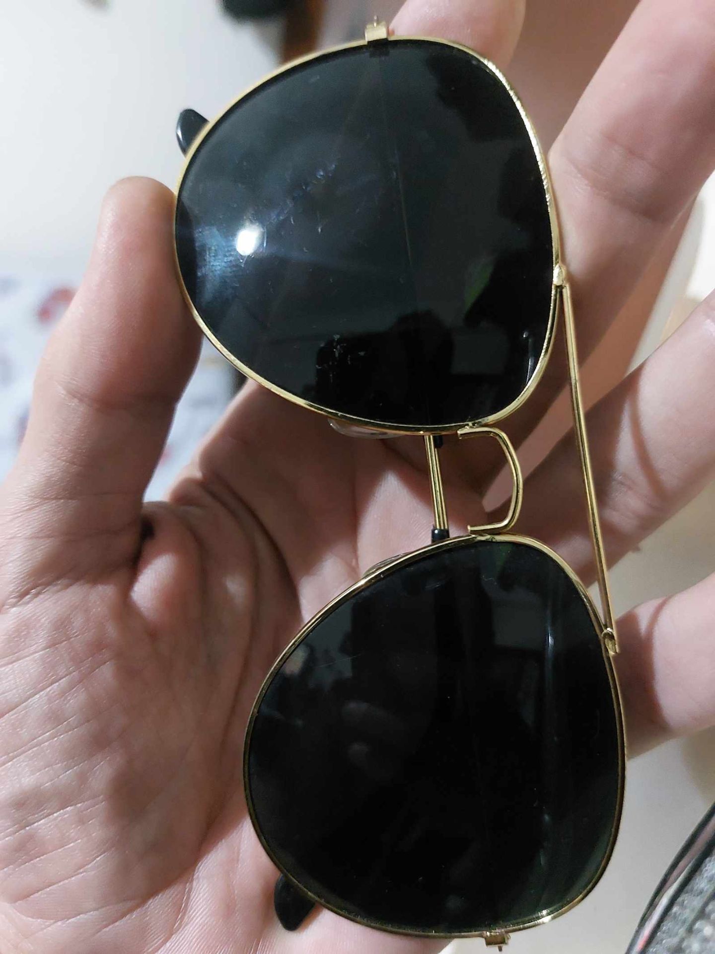 Gold Frame Sunglasses