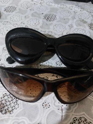 Sunglasses pair black brown