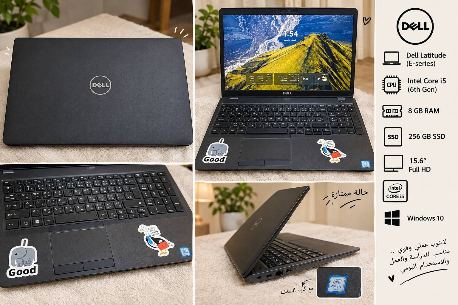 Dell Latitude 5500 i5 8GB 256GB
