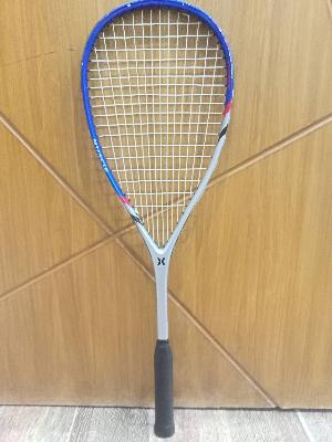 Blue Squash Racket