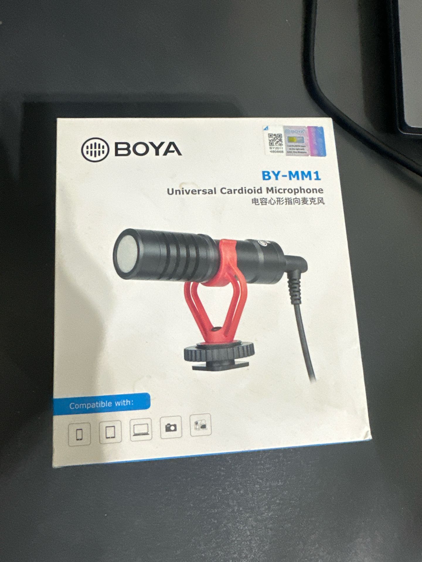 BOYA BY-MM1 Cardioid Microphone