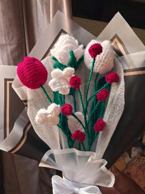 Crochet Flower Bouquet