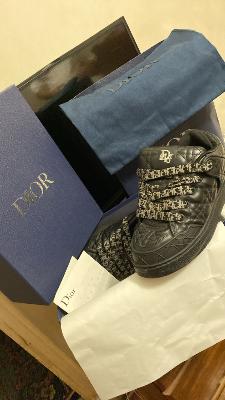 Dior High-Top Sneaker Black