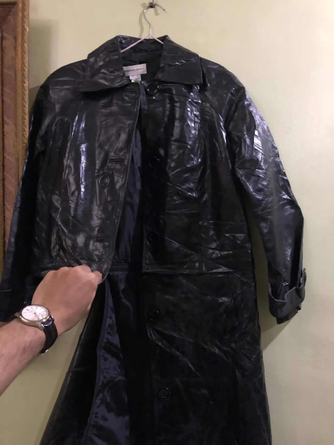 بالطو جلد طبيعي حريمي أمريكي