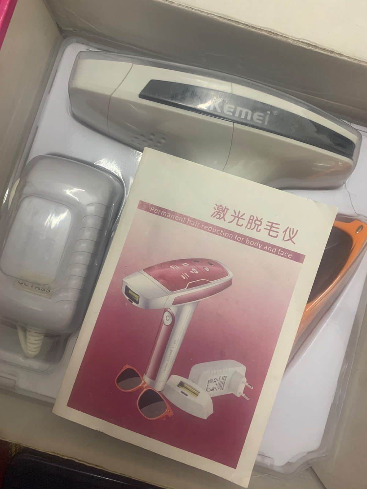 Kemei IPL Hair Removal Device