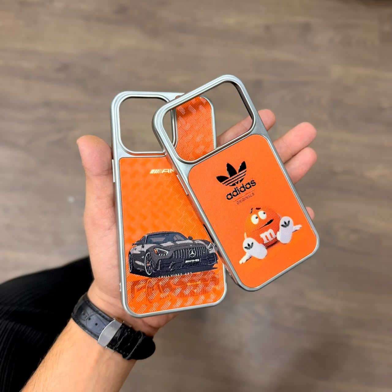 Adidas Orange iPhone Case
