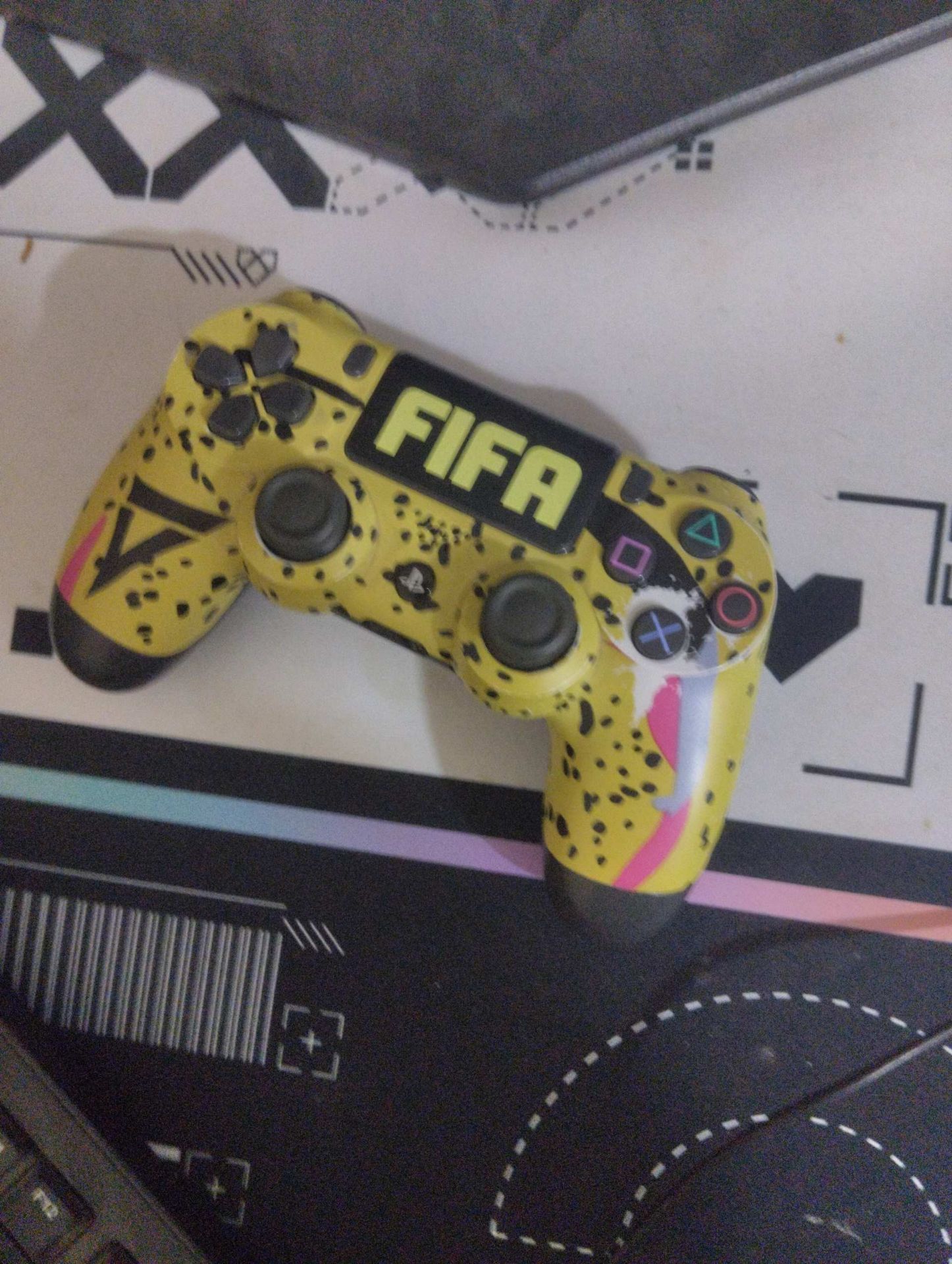 FIFA Yellow Game Controller ps