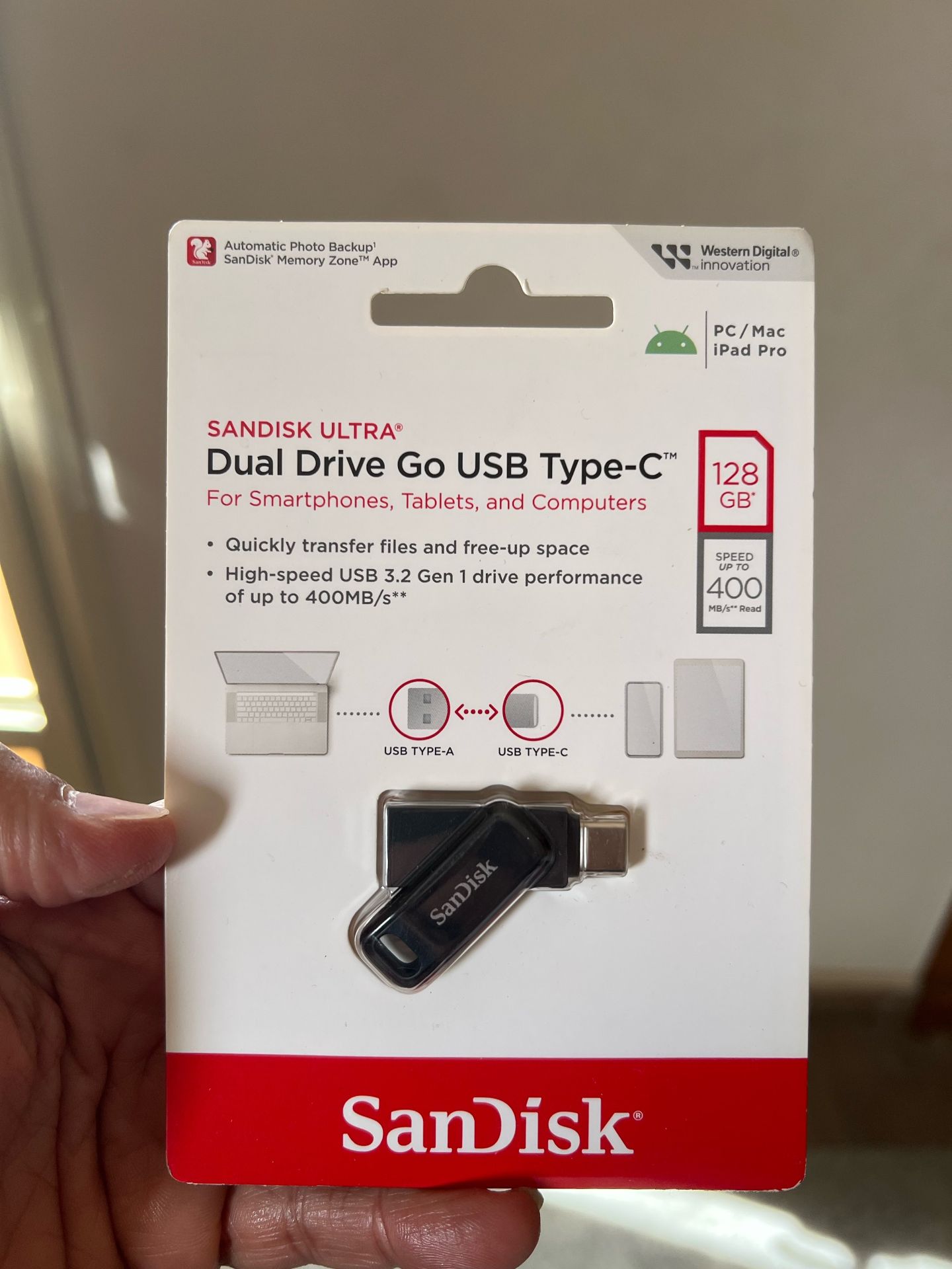 SanDisk Ultra Dual Drive Go 128GB