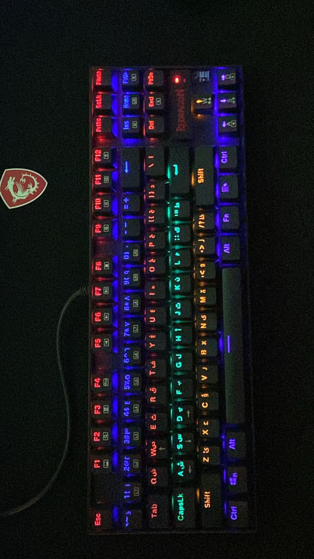 keyboard redragon k552