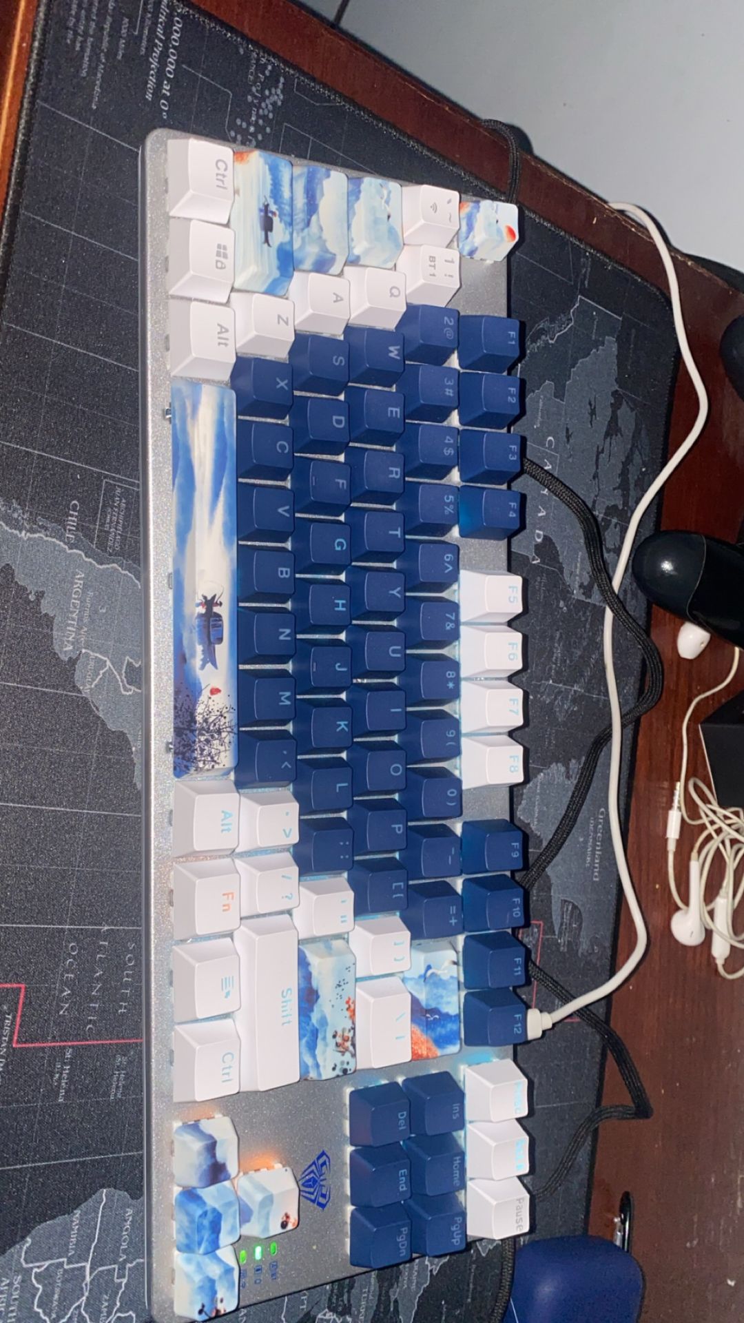 colorful design keyboard