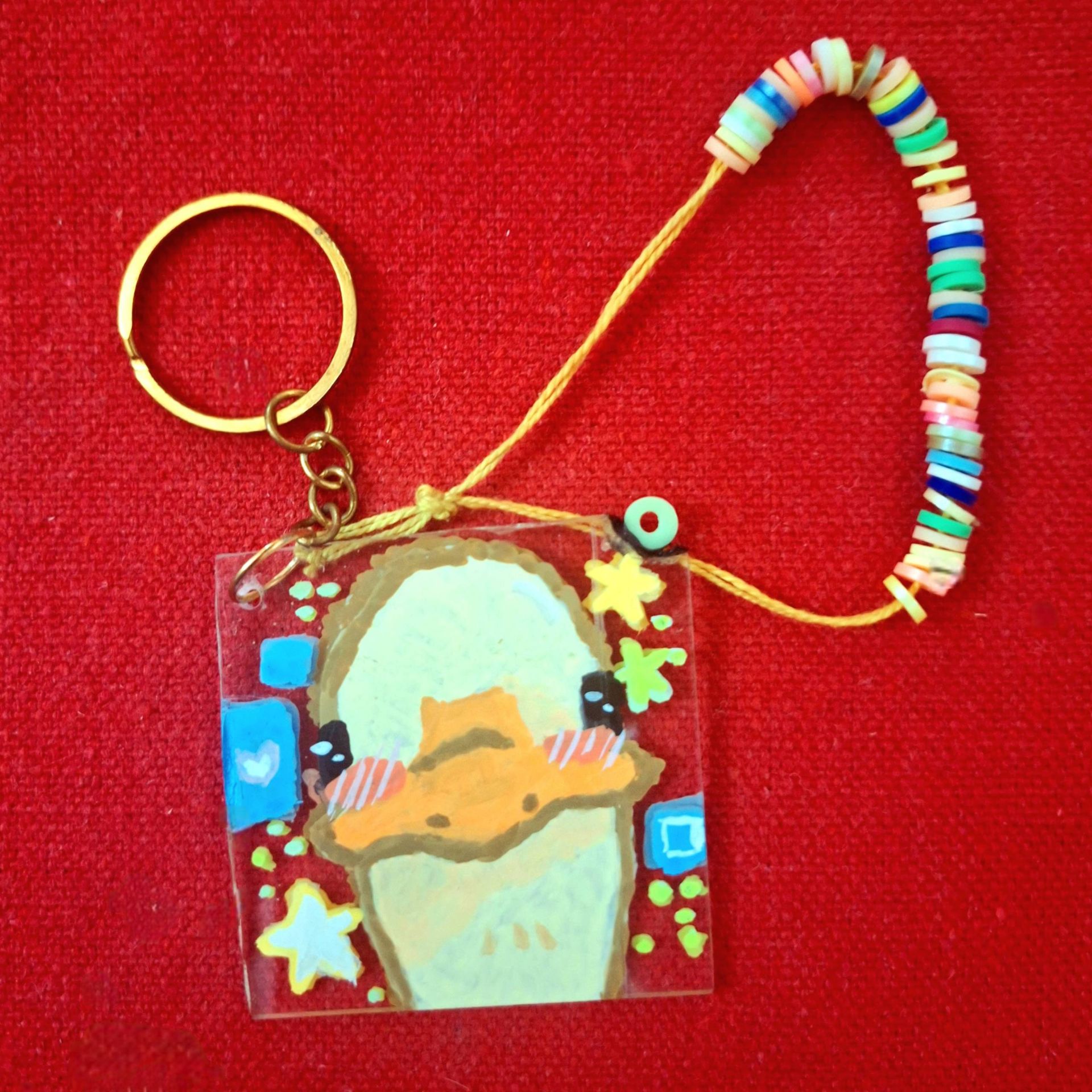 duck keychain