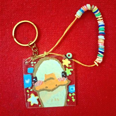 duck keychain