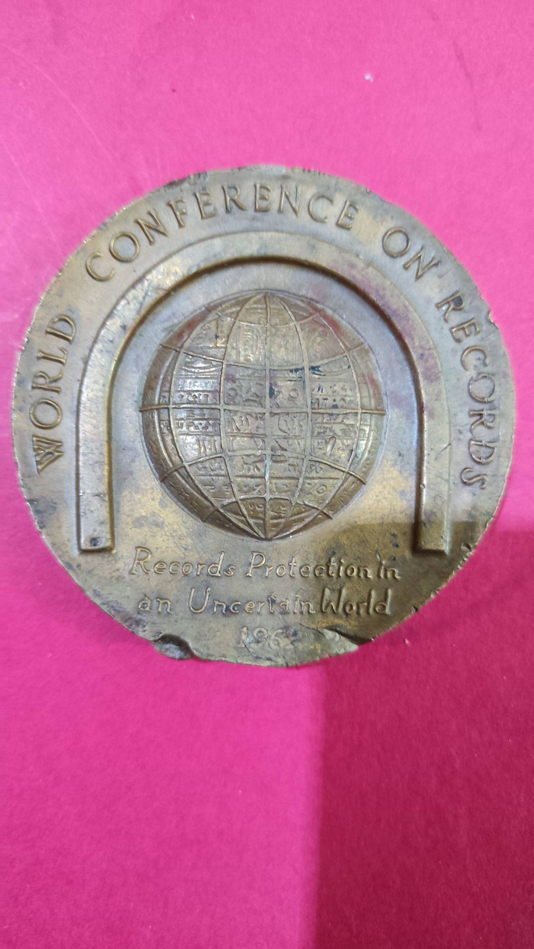 World Conference Records Medal