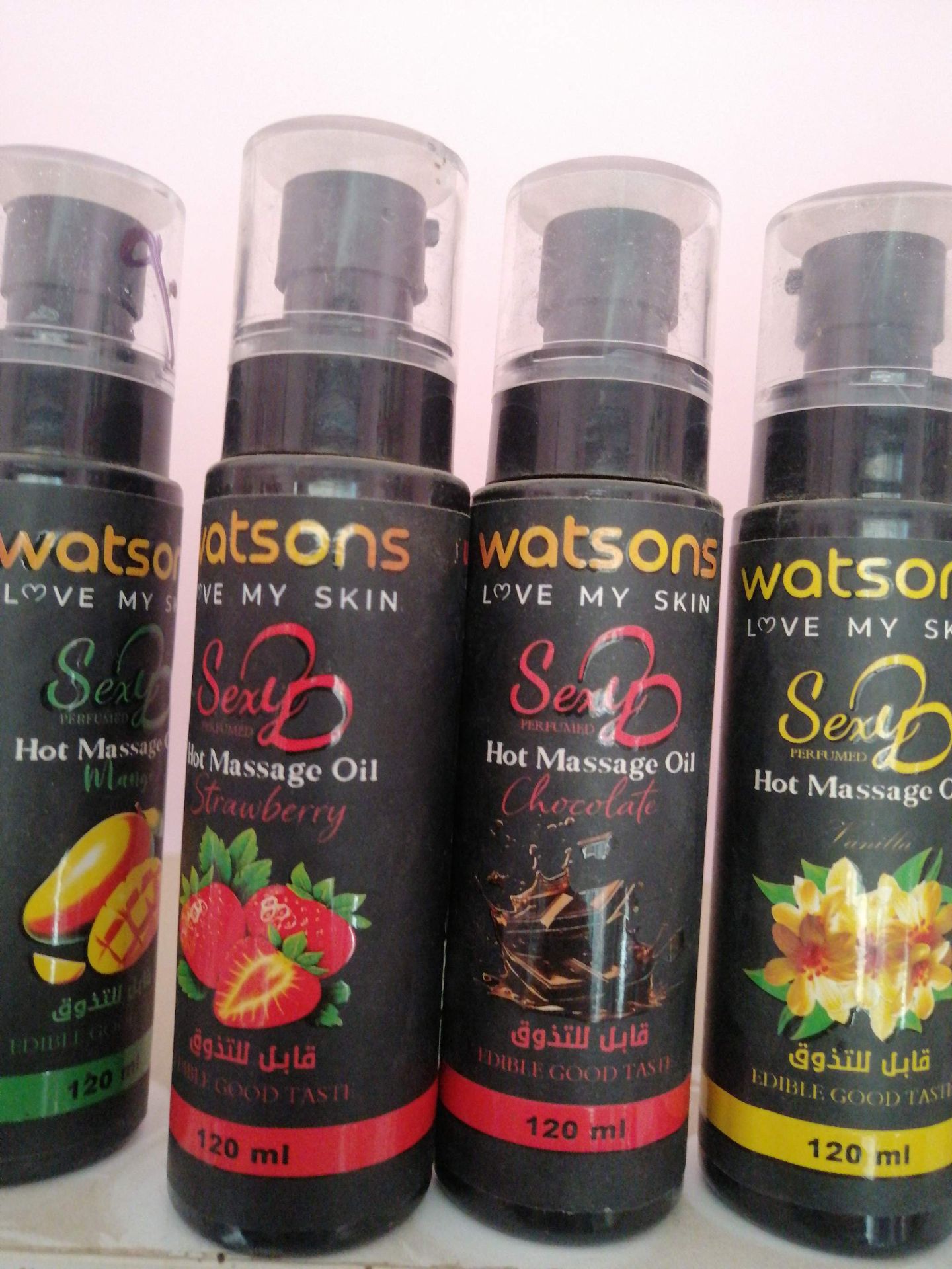 Watsons Sexy Hot Massage Oil