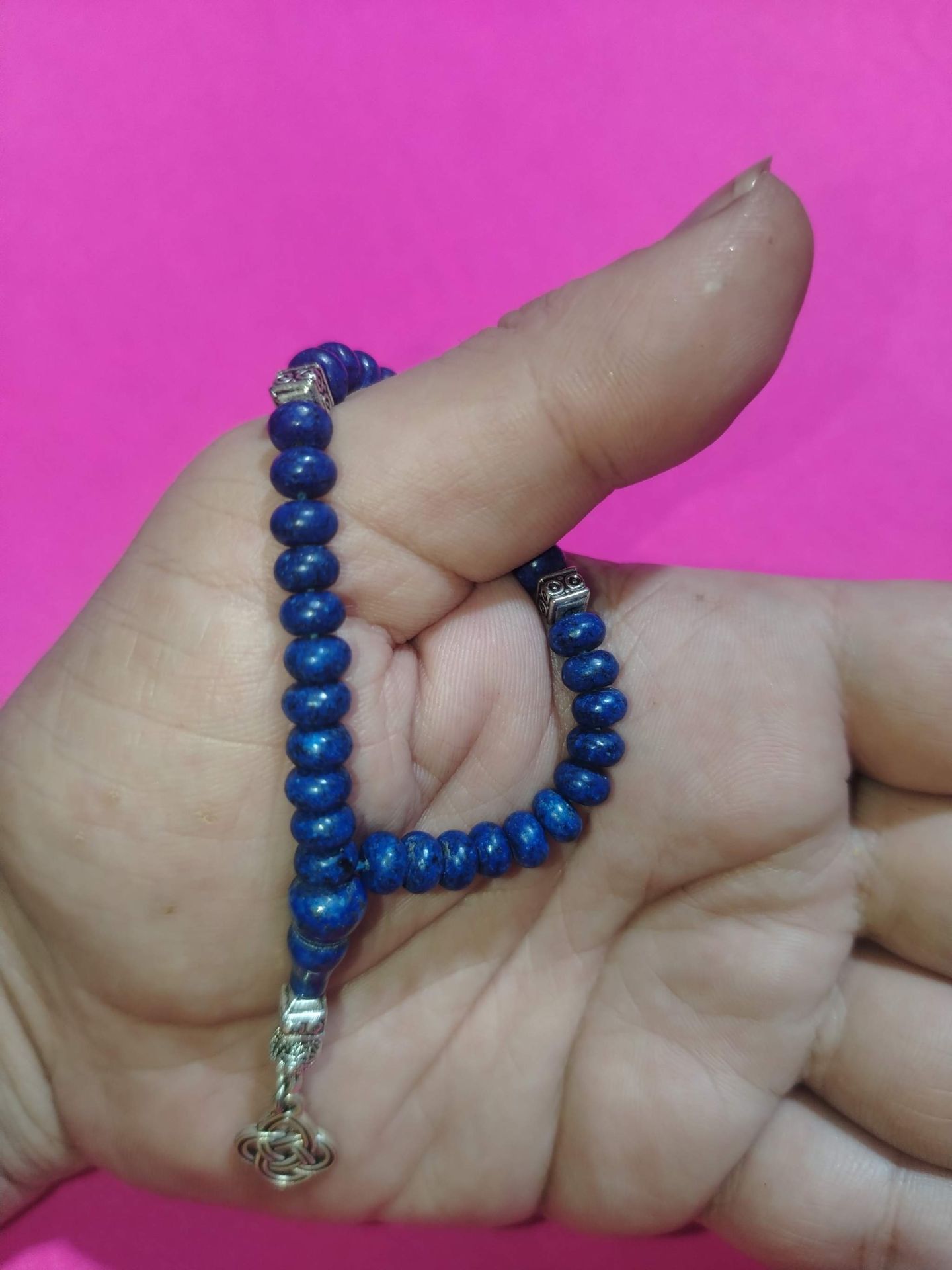 سبحه نونو خرز لابيس لازوردي
