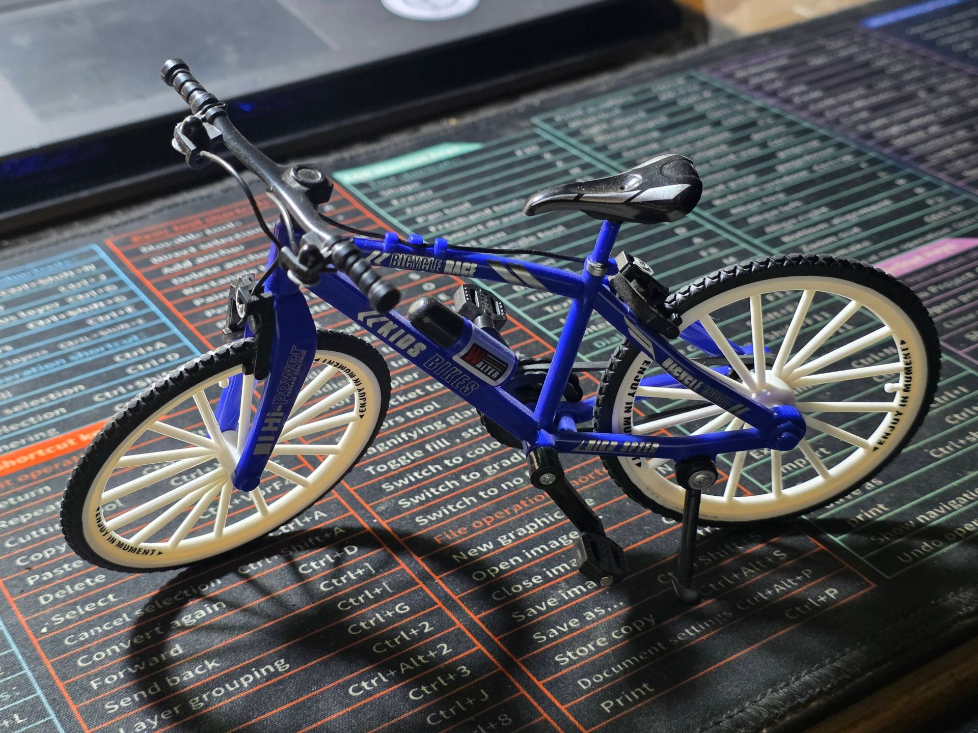 Blue Bicycle Model
