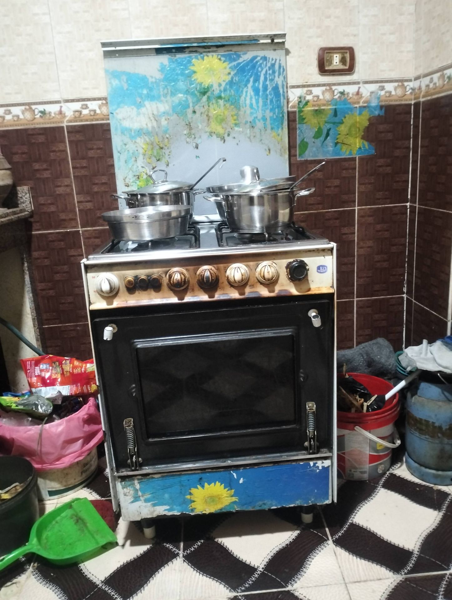 مطبخ غاز مستعمل