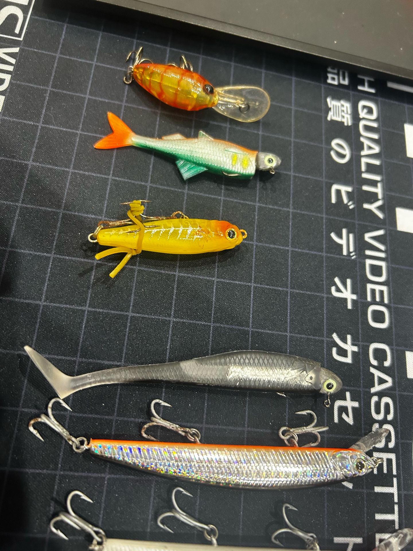 Fishing lures set (5 pieces)
