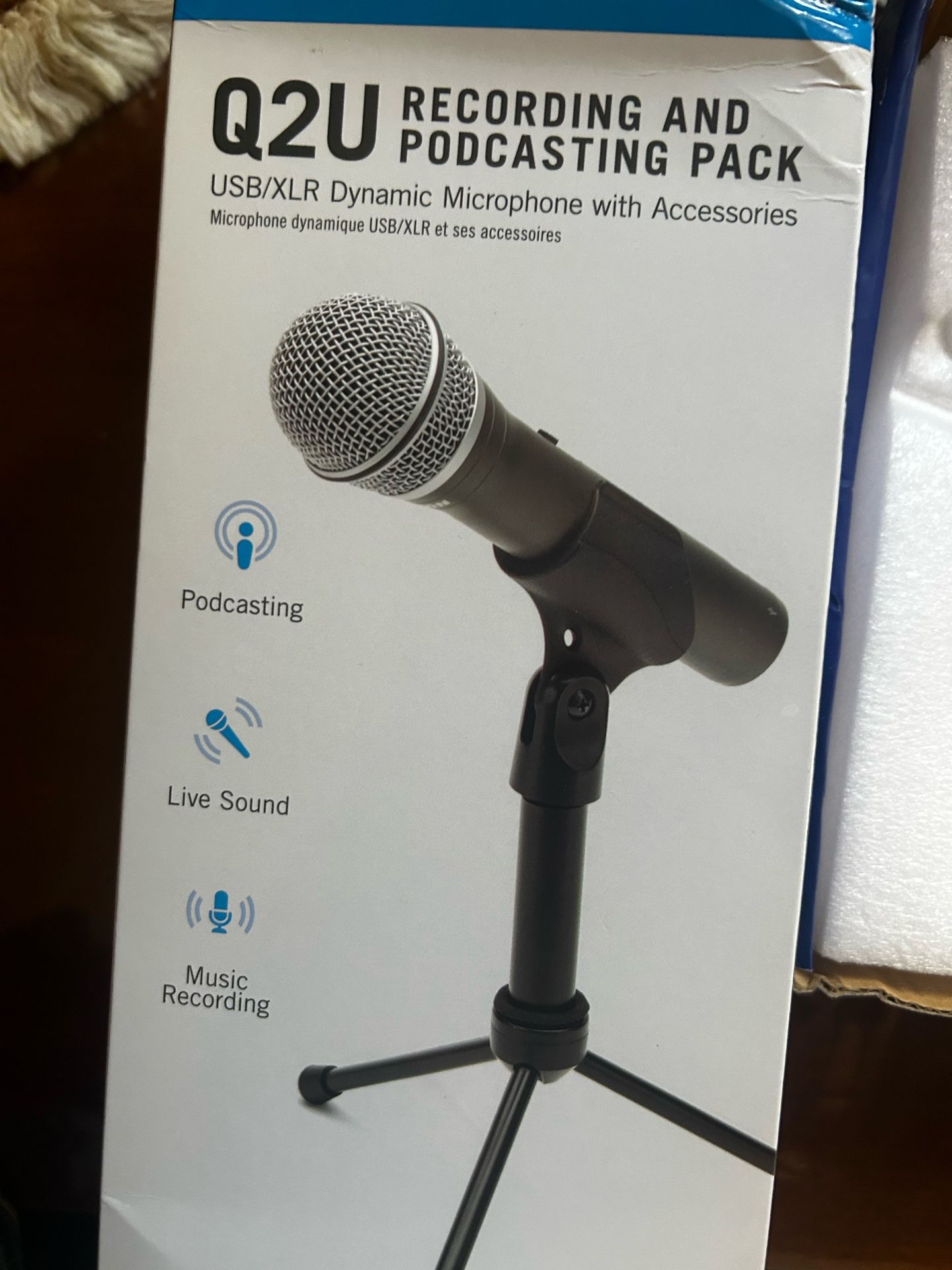 Samson Q2U Podcasting mic