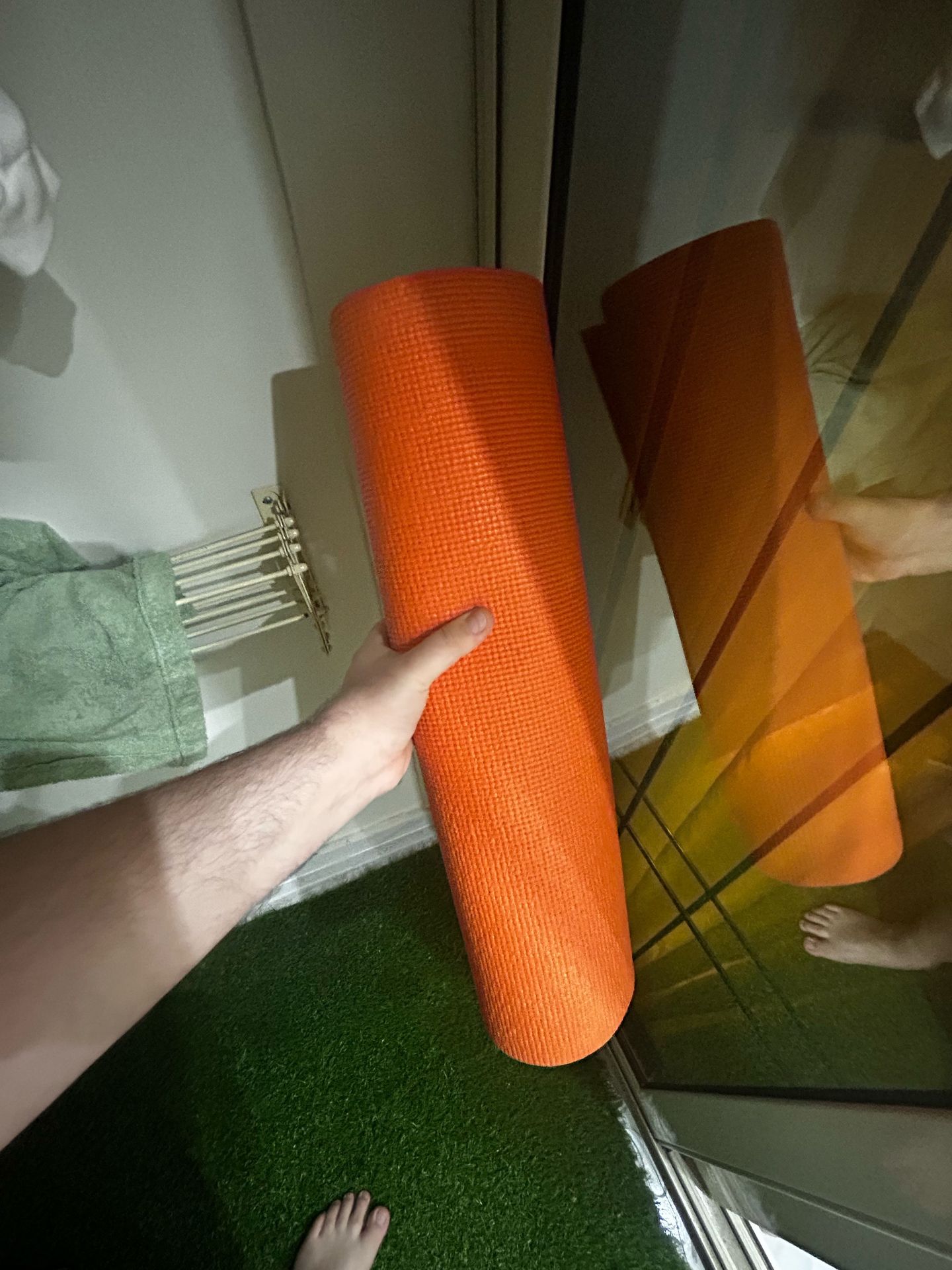 Orange Yoga Mat